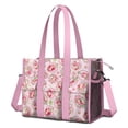 thumbnail image 1 of Teacher Tote Bag,Strawberry Princess Pattern Teacher Utility Tote Bag,Large Work Tote Bags for Women with Multiple Pockets,Top Zipper Closure,13.8x10.6x6.7 Inch, 1 of 5