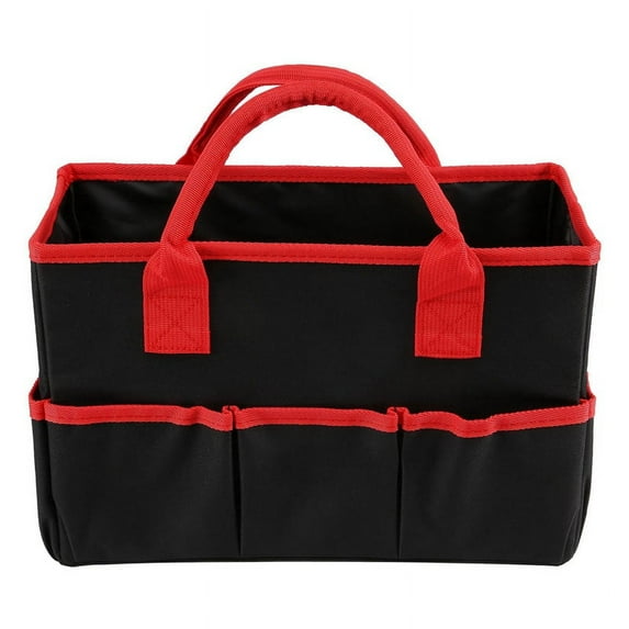 Teacher Tote Bags with Handle Portable Storage Organizer Tote with Pockets for Classroom(C)