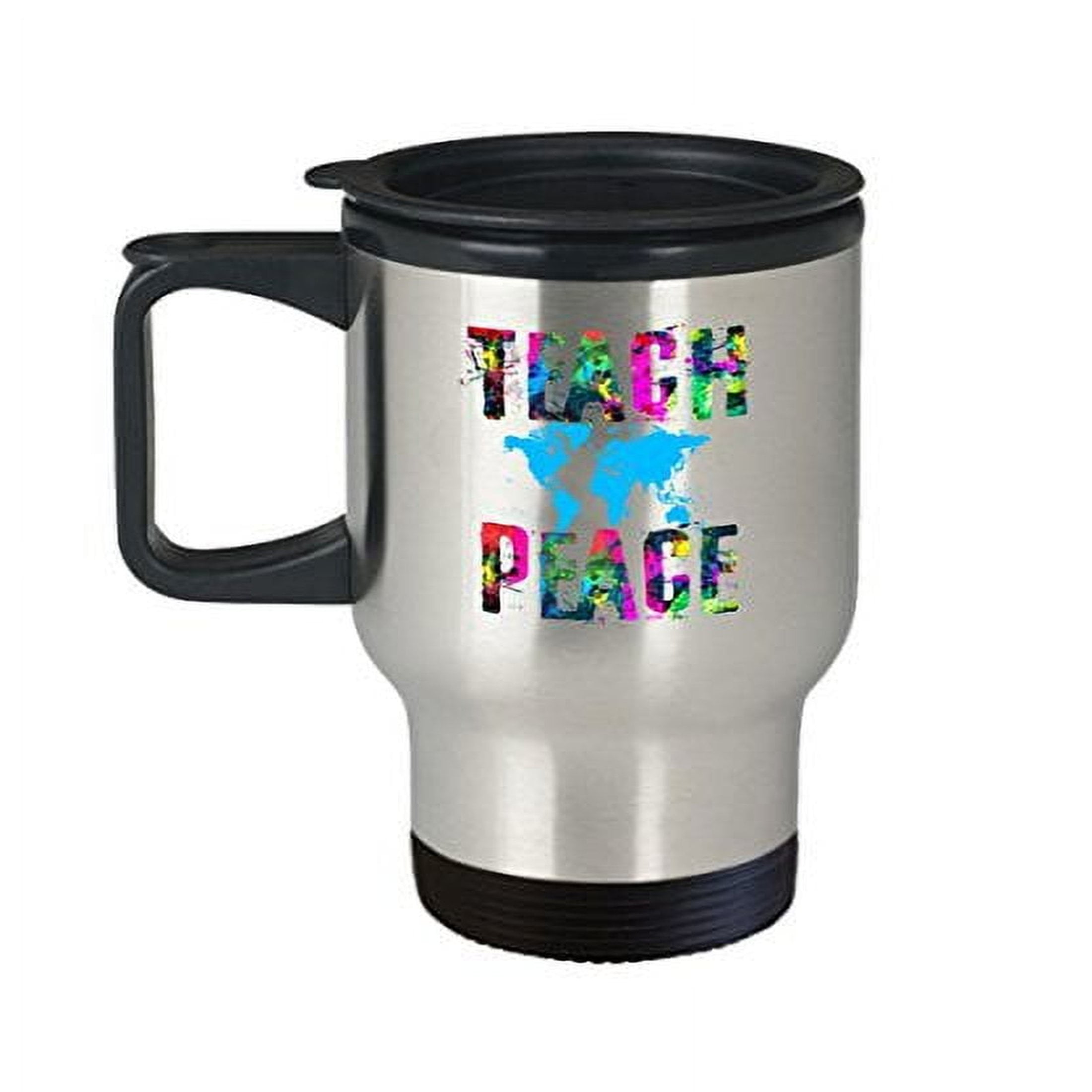 Teacher Mug Abbey Gift Teacher Appreciation Travel Mug - 16oz Insulated  Coffee Thermos With Inspirational Quote, 7 Inch Tall Teacher Gift With  Serenity Prayer