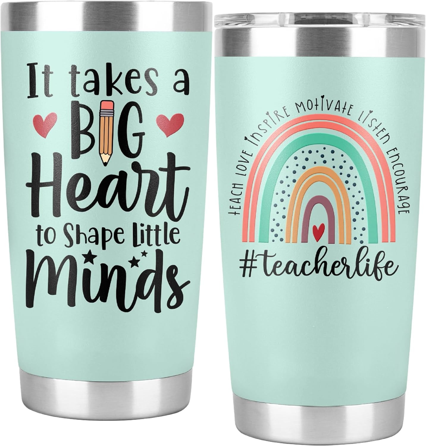 Teacher Tumbler Gifts For Women, Teacher Appreciation Week Gifts ...