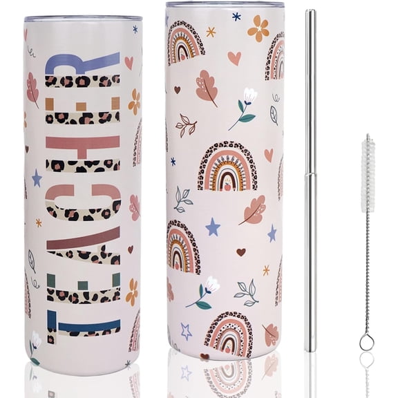 Teacher Tumbler, Teacher Appreciation Gifts, Teacher Cup Coffee Mug Travel Cup, End of Year Teacher Gifts, Thank You Teacher Gifts, Teachers Christmas Gift Ideas, Teacher Stuff Accessories, 20 Oz