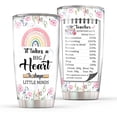 thumbnail image 1 of Teacher Tumbler Teacher Gifts for Women 20 Oz Double Wall Stainless Steel Travel Tumbler, Coffee Cup Outdoor Teacher Appreciation Gifts Teacher Coffee Mug Gifts for Teachers from Students on Birthday, 1 of 6