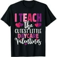 thumbnail image 1 of Teacher Valentines Day T Shirt Daycare I Teach the Cutest, 1 of 6