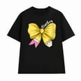 thumbnail image 1 of Teacher coquette bows Shirt, pencil bow Back To School Teacher Tee Shirt First Day School, Gift For Teacher (Black), 1 of 5
