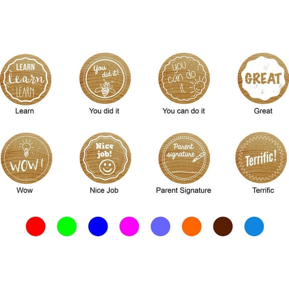 Teacher design wood stamp kit, Montessori stamps, Elementary School Teacher, Teacher Stamps, Grade School, Grading Papers, Love your Work