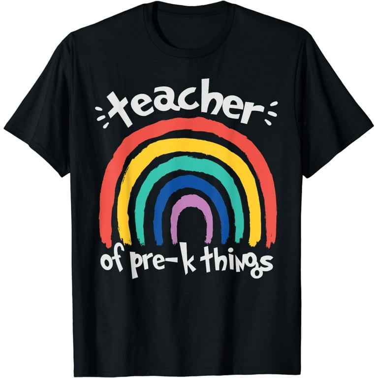 Teacher Of Pre-K Things Funny Educator Tshirt Teacher Of Pre-K Things Funny Educator Tshirt