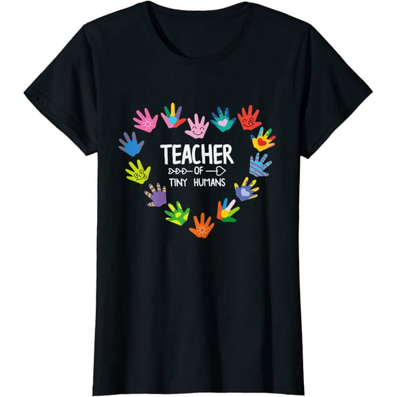 Teacher of Tiny Humans Kindergarten Preschool Teacher T-Shirt