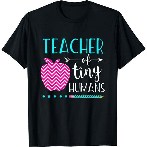 Teacher of Tiny Humans Preschool Pre K Kindergarten Teacher T-Shirt