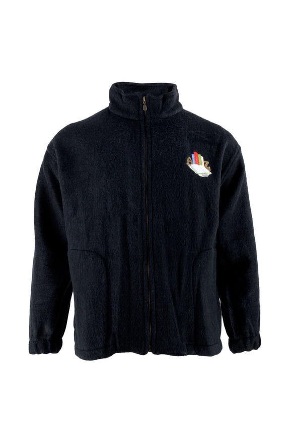 Teacher's A to Z Logo Embroidery Adult Zip-Up Fleece Jacket - X-Large