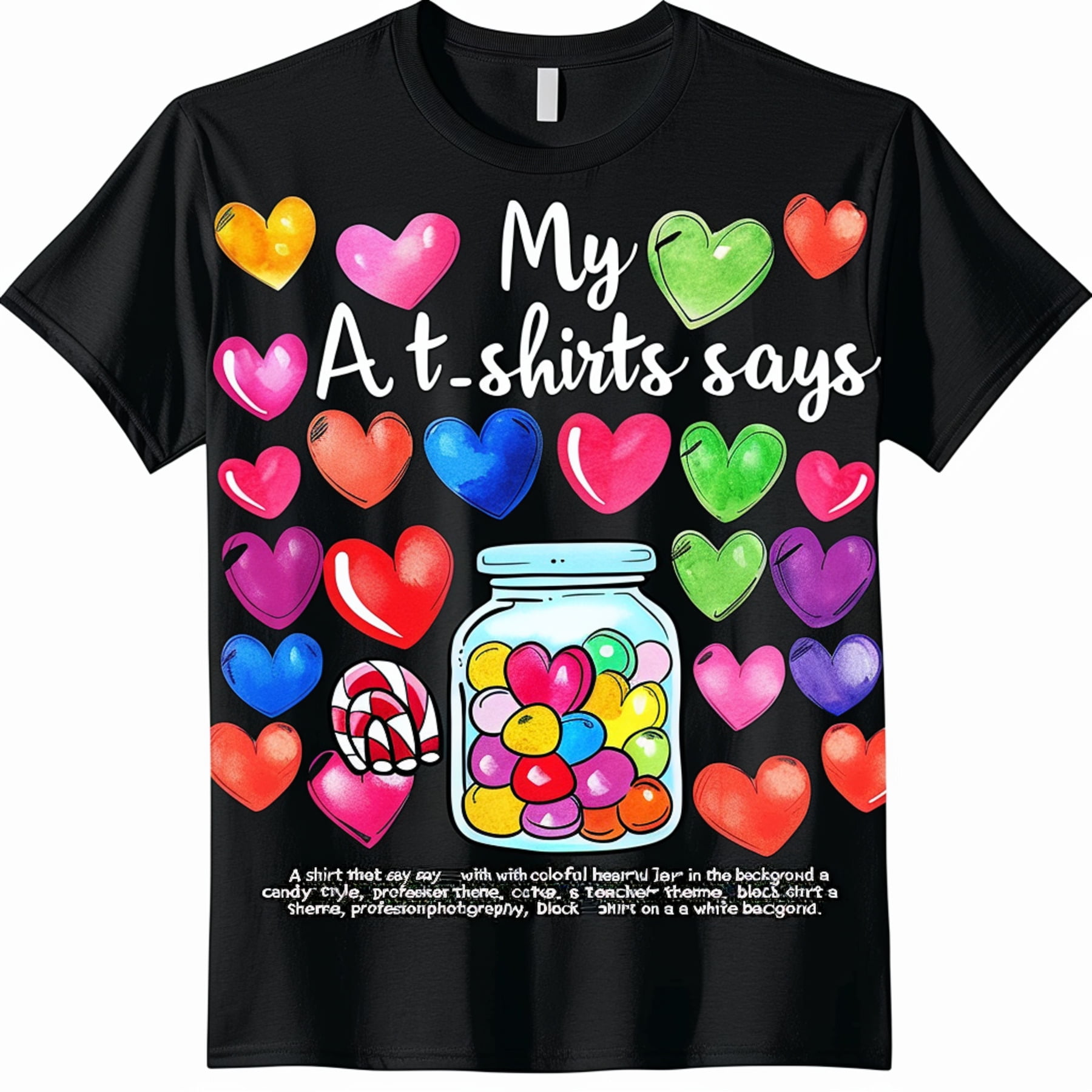 Teacher's Delight My Class is Full of Sweet Hearts TShirt Colorful