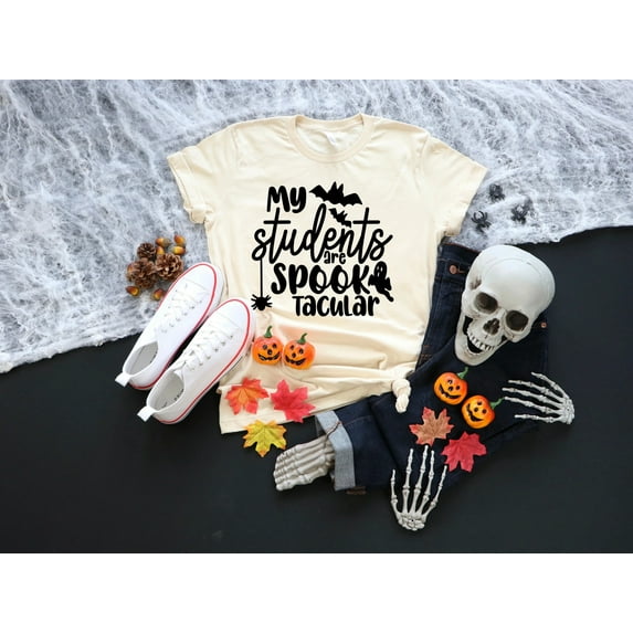 Teacher's My Students Are Spook Tacular Shirt, Teacher Halloween Tee