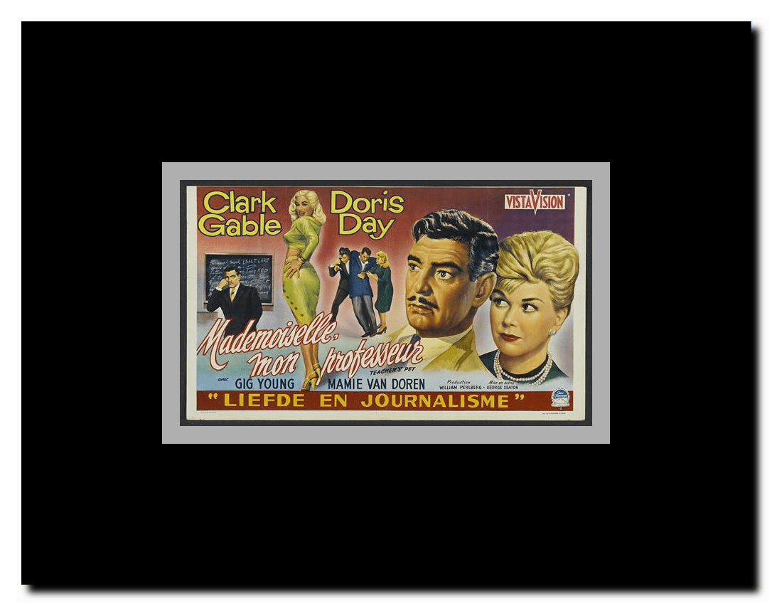 Teacher's Pet Framed Movie Poster