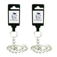 thumbnail image 1 of Teacher's Pet Stainless Steel Slip Heavy Chain Training Collar Bundle - 2 Pack - Strong, Durable, Weather Proof, Tarnish Resistant Metal Chain (Medium, 21.6 inches, Large, 21.65 inches), 1 of 5