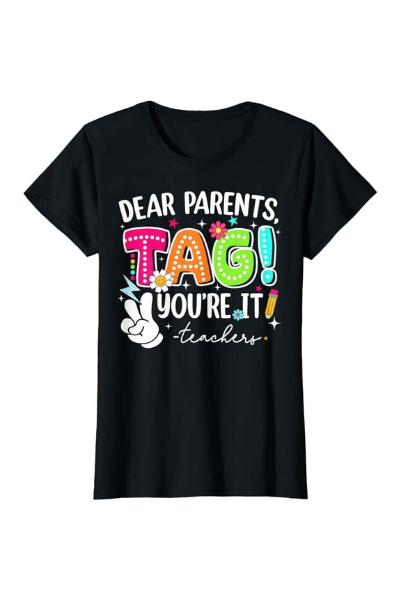 Teacher's blouse - Women's print pattern - Gift for kindergarten teacher - Return-to-school pure cotton T-shirt