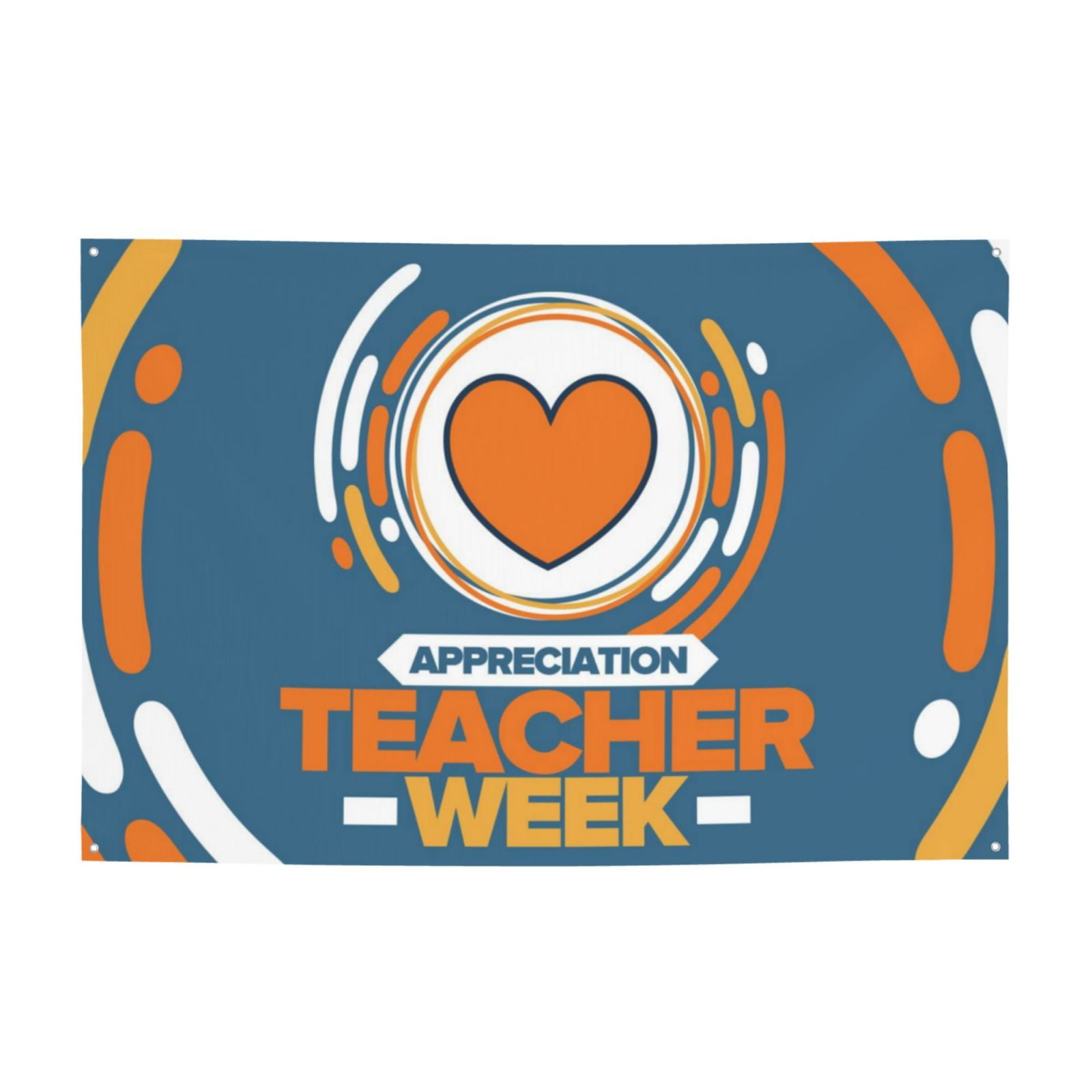 Teachers Appreciation Week 2024 Banner Large Background Backdrop Flag