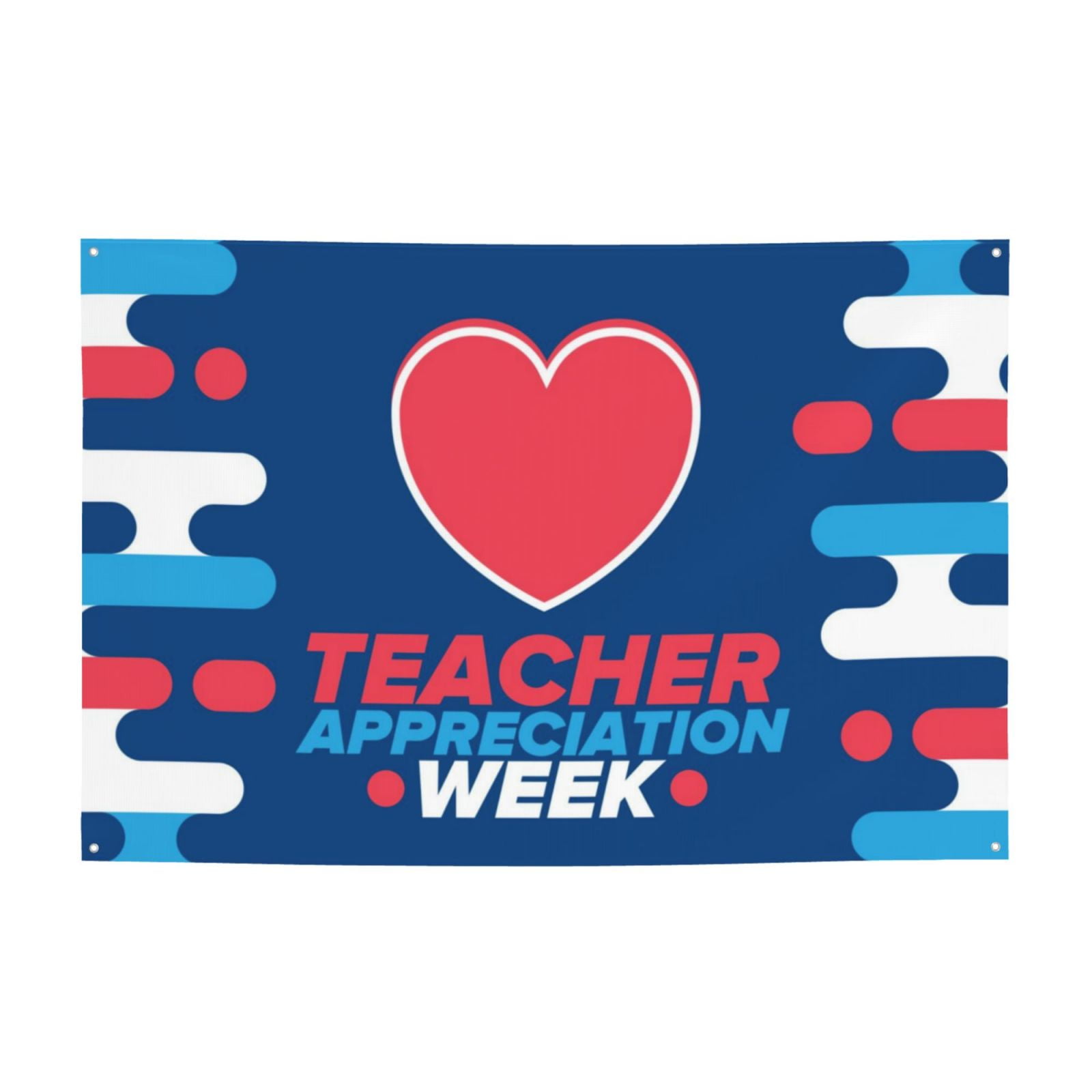 Teachers Appreciation Week 2024 Banner Large Background Backdrop Flag