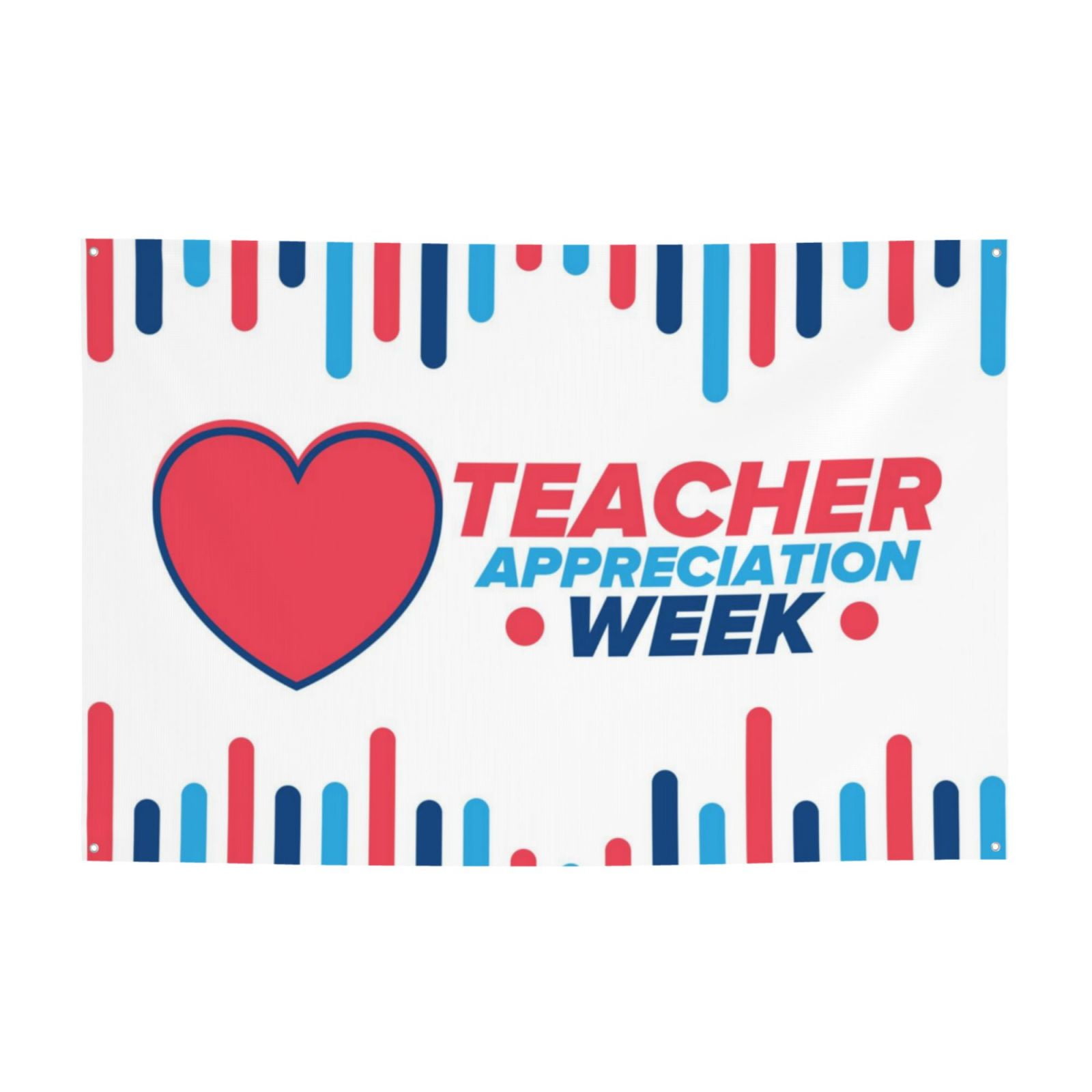 Teachers Appreciation Week 2024 Banner Large Background Backdrop Flag