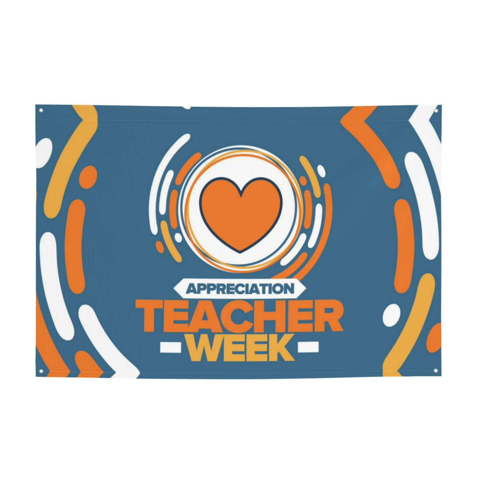 Teachers Appreciation Week 2024 Banner Large Background Backdrop Flag