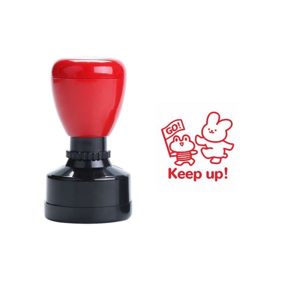 Teachers Comment Stamper Plastic Inspirational Stamper for Classroom Behavior Chart and Homework Grading