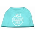 thumbnail image 1 of Teachers Pet Screen Print Shirt Aqua XXL (18), 1 of 2
