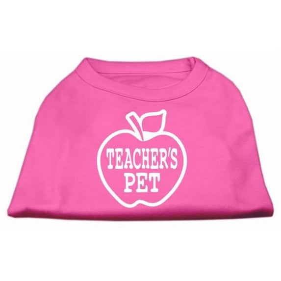 Teachers Pet Screen Print Shirt Bright Pink M (12)