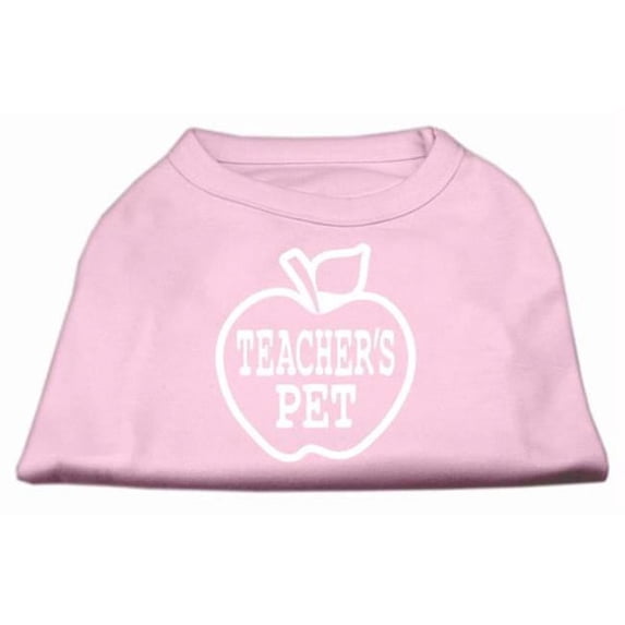 Teachers Pet Screen Print Shirt Light Pink L (14)
