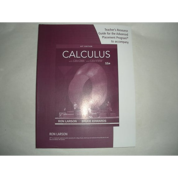 Pre-Owned Teacher's Resource Guide for the Advanced Placement Program to accompany Calculus, Eleventh Edition Paperback