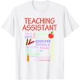 thumbnail image 1 of Teaching Assistant Training Teacher Appreciation T-Shirt for Men Women, 1 of 6