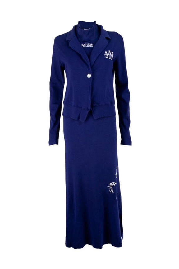 Teaching Children Embroidery Women's Dress & Cardigan Set - Small