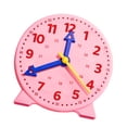 thumbnail image 1 of Teaching Clock Analog Learning Clocks Time Clock Built-in Stand for Boys Girls Kindergarten First Grade, 1 of 9