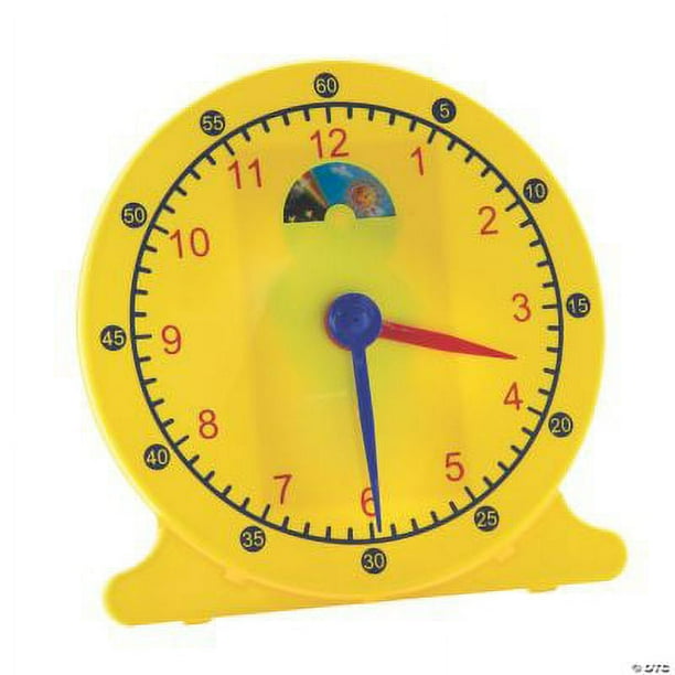 Teaching Clock, Classroom, Educational, 1 Piece