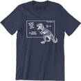 thumbnail image 1 of Teaching Is A Walk in The Park Gift For Teacher Dinosaur Funny MeMe T-Shirt, 1 of 4