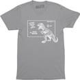 thumbnail image 1 of Teaching Is A Walk in The Park Gift For Teacher Dinosaur Funny MeMe T-Shirt, 1 of 4