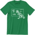 thumbnail image 1 of Teaching Is A Walk in The Park Gift For Teacher Dinosaur Funny MeMe T-Shirt, 1 of 4