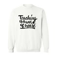 thumbnail image 1 of Teaching Is A  Work Of Heart  Sweatshirt Men -Image by Shutterstock, Male x-Large, 1 of 4