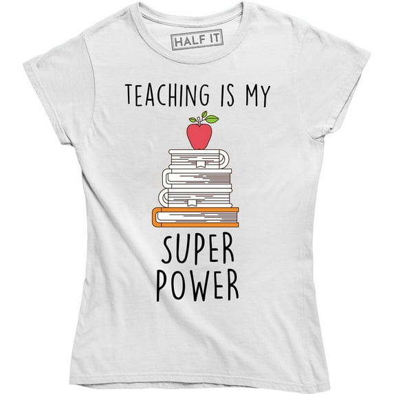 Teaching Is My Super Power - Teacher's Day Short Sleeve T-Shirt