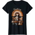 thumbnail image 1 of Teaching Kindness Is My Jam Pride Women Teacher T-Shirt, 1 of 3