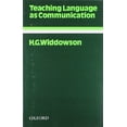thumbnail image 1 of Pre-Owned Teaching Language as Communication (Paperback) 0194370771 9780194370776, 1 of 1