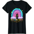 thumbnail image 1 of Teaching Music Is My Jam Musical Teacher Shirt Rainbow T-Shirt, 1 of 3