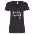 thumbnail image 1 of Teaching My Tribe Womens V-Neck Tee, 1 of 2