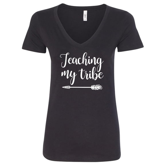 Teaching My Tribe Womens V-Neck Tee