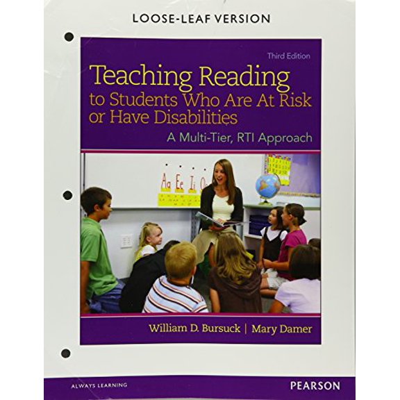 Pre-Owned Teaching Reading to Students Who Are at Risk or Have Disabilities: A Multi-tier, Rti Approach Paperback