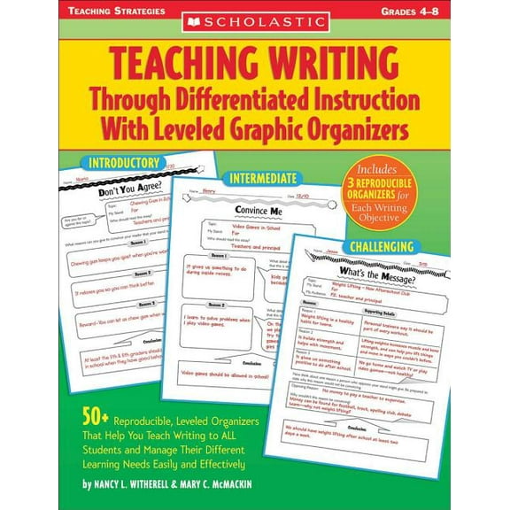 Teaching Strategies Teaching Writing Through Differentiated Instruction with Leveled Graphic Organizers, (Paperback)
