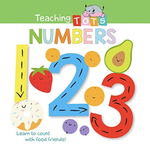 Pre-Owned Teaching Tots: Numbers - Padded Board Book - 123 - Educational Paperback