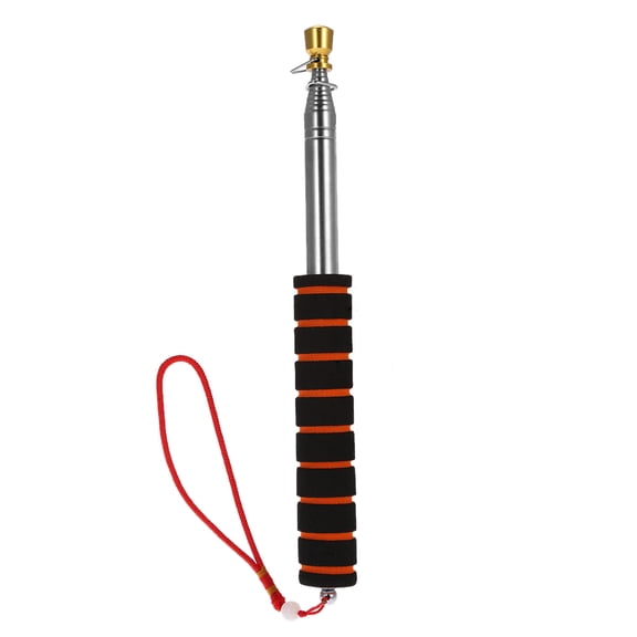 Teaching equipment,Tour Banner 79 Steel Pole Pointer 79 / 98 2m/2.5 Meters Pointer Tour Banner Pole Pointer Tour Banner 79 / Stainless Steel Pole Black & Orange Extension Length(2m)