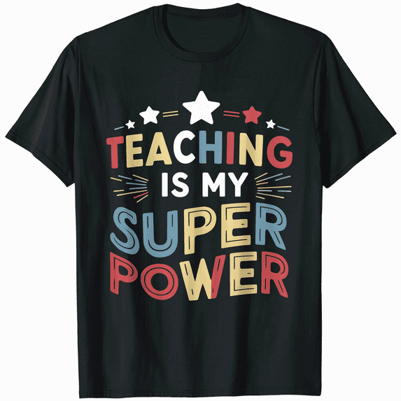Teaching is My Super power Halloween Tee Costume T-Shirt