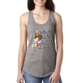 thumbnail image 1 of Teaching is a Work of Heart Pop Culture Ladies Racerback Tank Top, Heather Grey, Large, 1 of 5