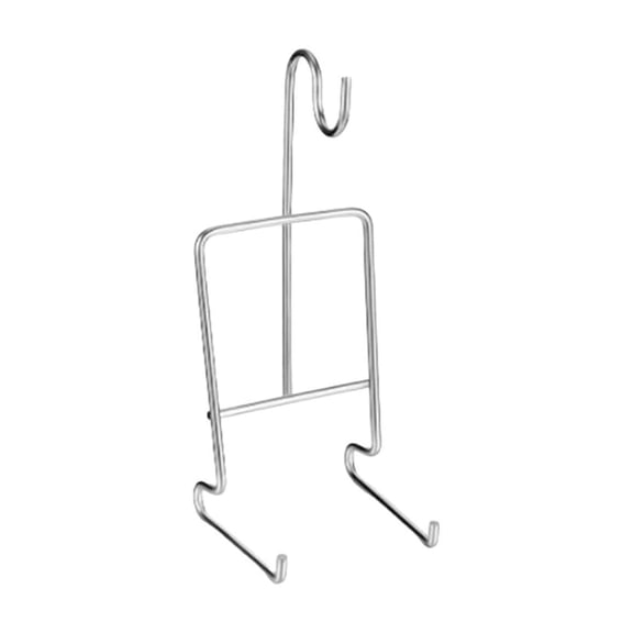 Teacup Holder,Tea Cup Display Stand,Metal Twist Wire Teacup Holder Rack,Metal Coffee Mug Cup Storage Organizer,for Kitchen Cabinet Coffee Mug and Plate Display,2.44x6.22 inch(Silver)