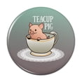 thumbnail image 1 of Teacup Pig Pinback Button Pin, 1 of 4