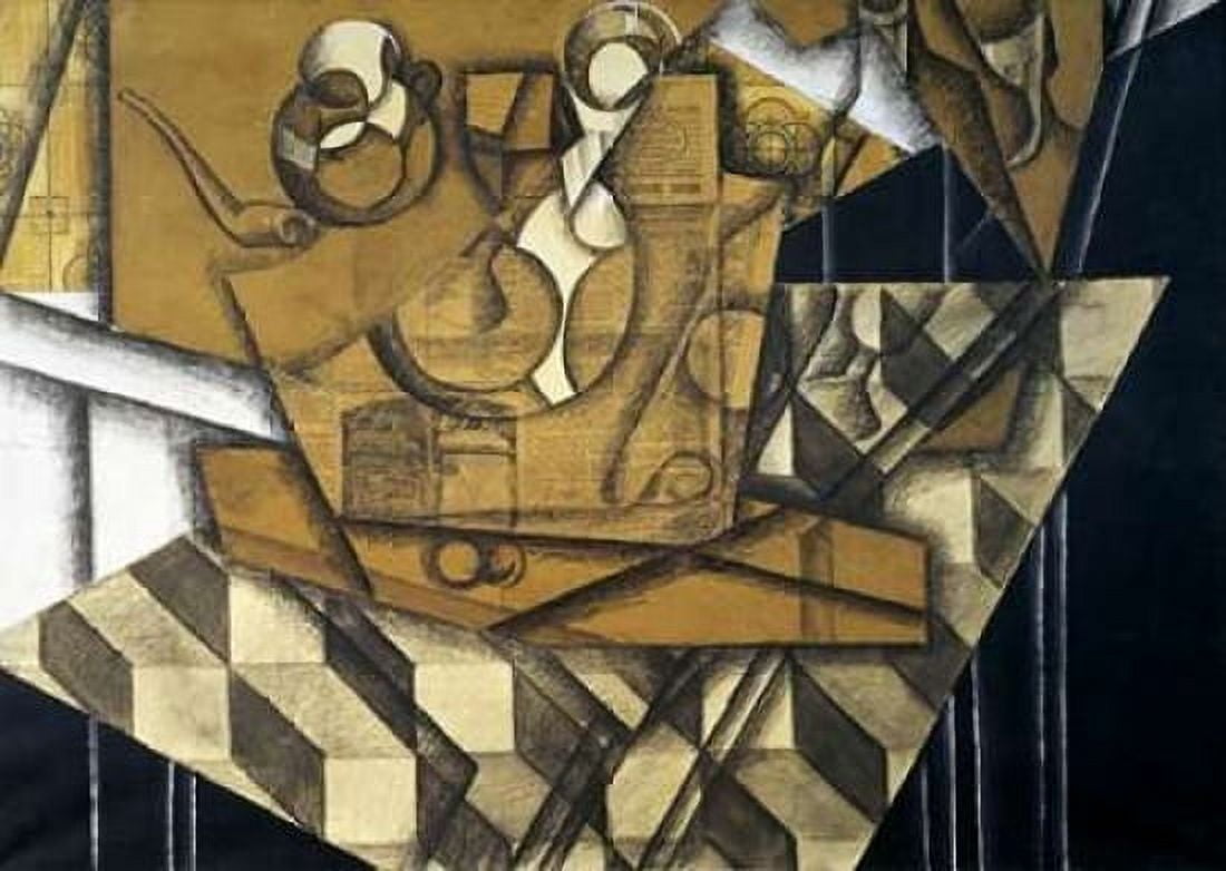Teacups Canvas Art - Juan Gris (20 x 28)